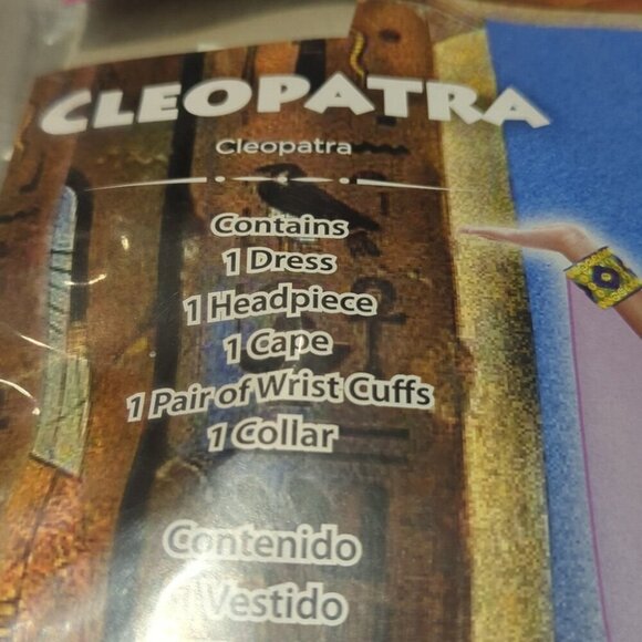 Girls Cleopatra Costume - NWT Size 4-6 - Picture 3 of 4